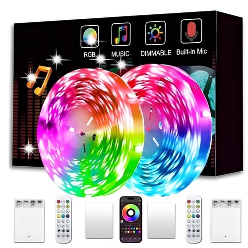 2x16 4ft battery powered led - 2x16.4ft,