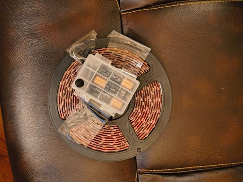 Led battery white strip - strip, lights