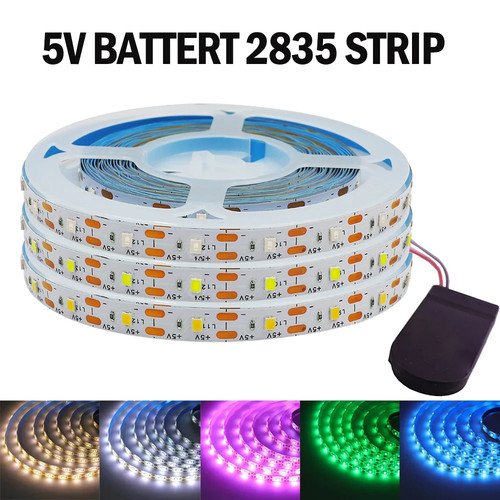 Dc5v battery powered led strip - battery,