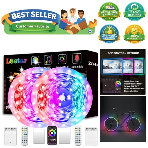 Battery powered led strip - powered,